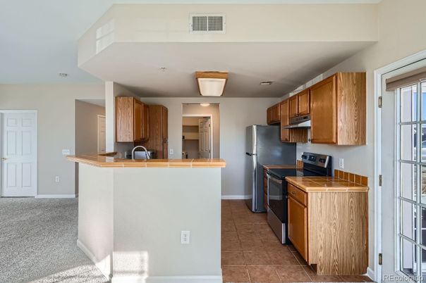 Interior, Kitchen, Tile Countertops