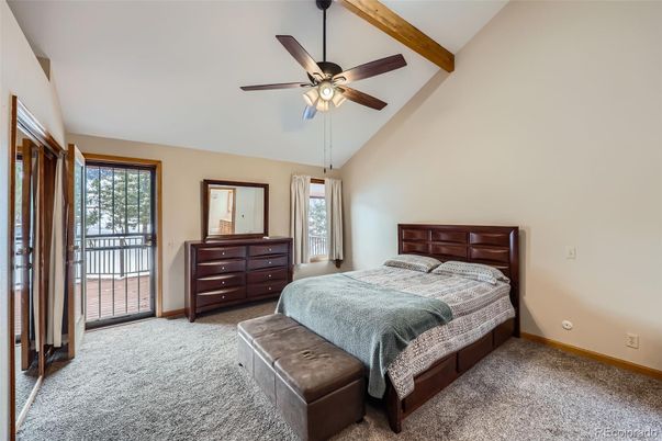 Bedroom, Interior, Wooden Beams