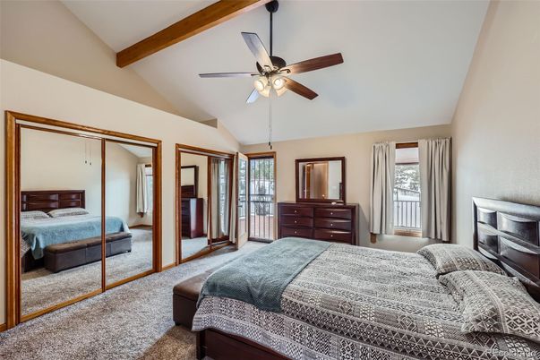 Bedroom, Interior, Wooden Beams