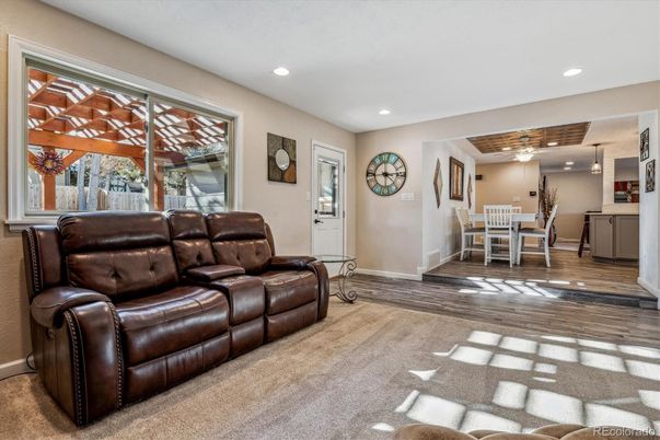Dining room, Interior, Living room, Recessed Lighting