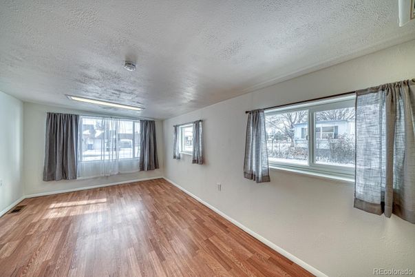 Empty room, Interior, Wood Texture Flooring