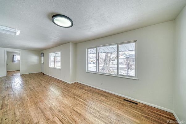 Empty room, Interior, Wood Texture Flooring