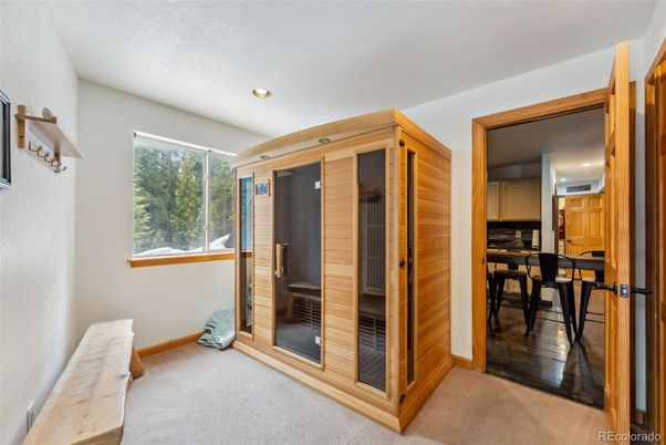 Dining room, Interior, Recessed Lighting, Sauna Room