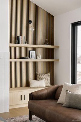 Interior, Pendant Lights, Wood Texture Flooring