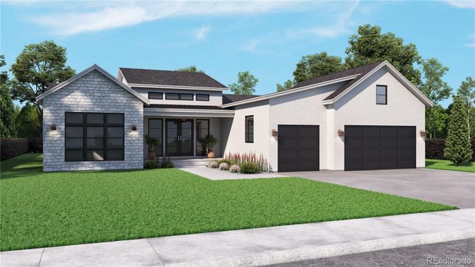 Attached, Exterior, Facade, Farmhouse