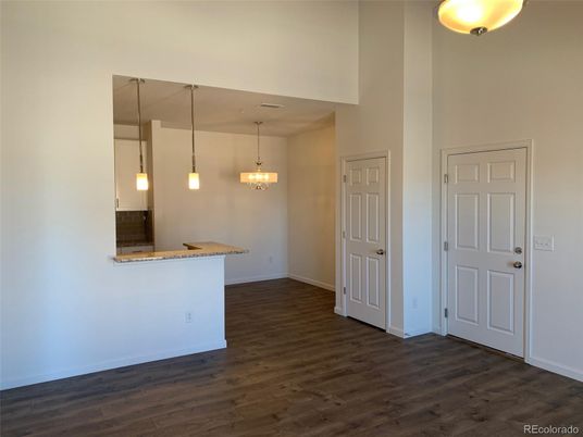 Interior, Pendant Lights, Wood Texture Flooring