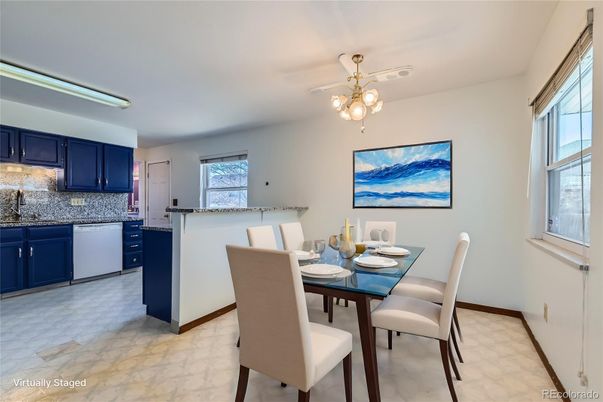 Dining room, Interior, Kitchen
