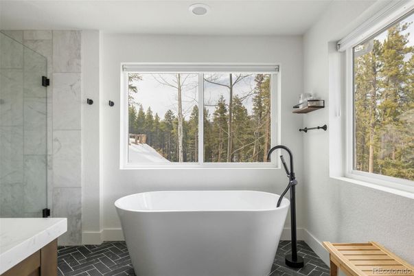 Bathroom, Free Standing Baths, Interior, Marble Walls