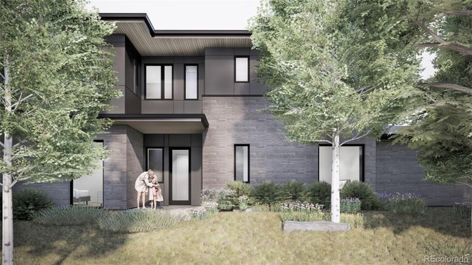 Exterior, Facade, Brick Facade, Modern