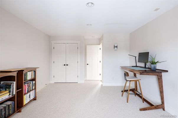 Home Office, Interior, Recessed Lighting