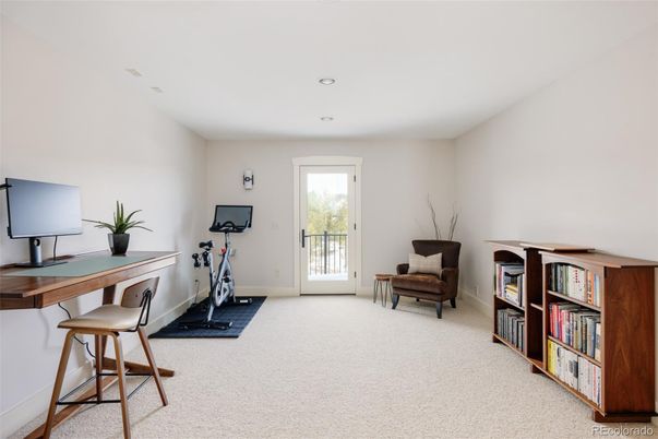 Fitness Equipment, Home Office, Interior, Recessed Lighting