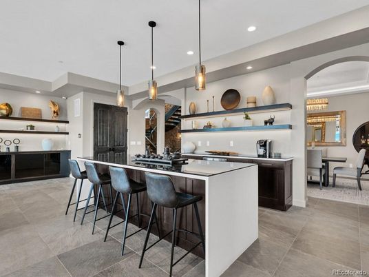 Interior, Kitchen, Pendant Lights, Recessed Lighting