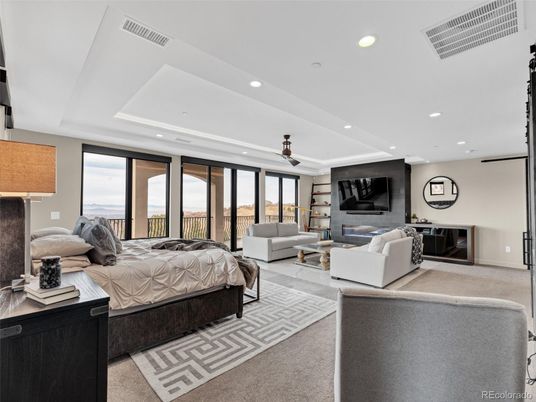 Bedroom, Interior, Living room, Recessed Lighting
