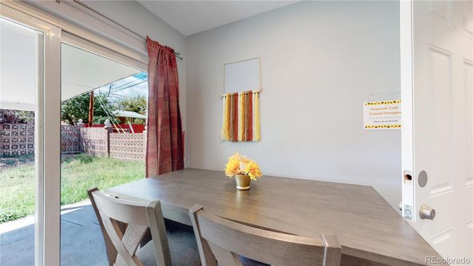 Dining room, Interior
