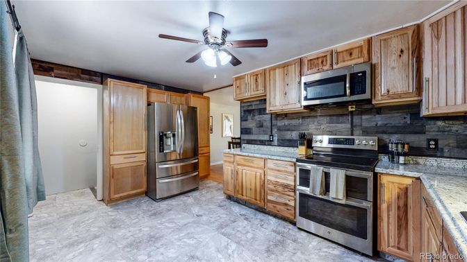 Interior, Kitchen, Marble, Stainless Steel Appliances