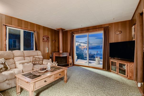 Fireplace, Interior, Living room, Wooden Walls