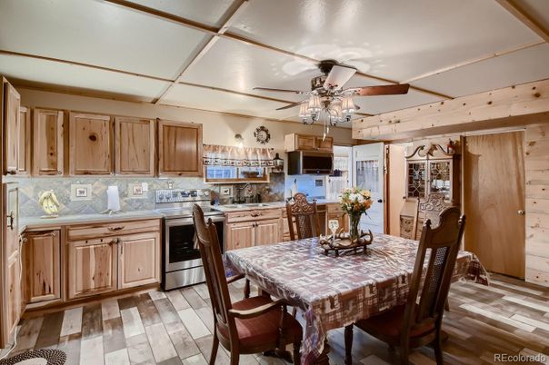 Dining room, Interior, Kitchen, Wood Texture Flooring