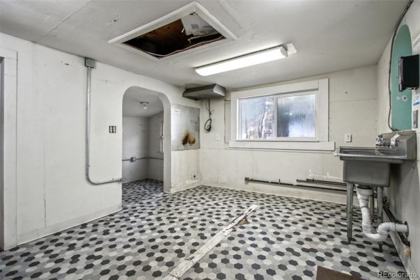 Empty room, Interior