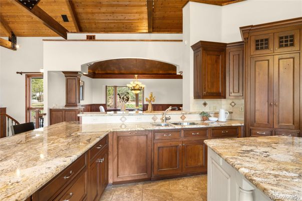 Interior, Kitchen, Wooden Beams, Wooden Ceilings