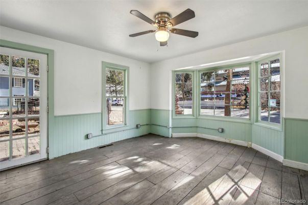 Empty room, Interior, Wood Texture Flooring