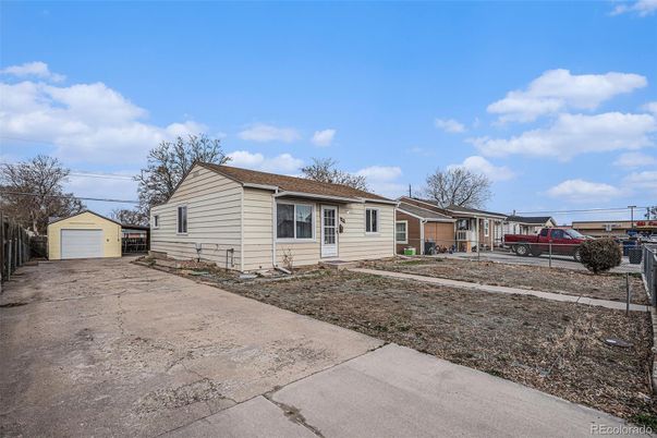 Backyard, Detached Garage, Exterior