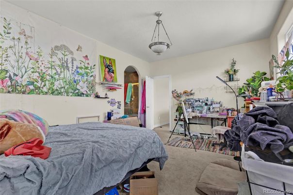 Bedroom, Interior, Pendant Lights
