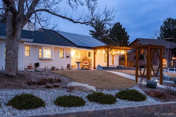 Backyard, Exterior, Solar Panels
