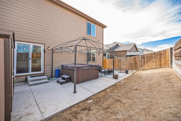 Backyard, Exterior, Hot Tub