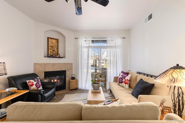 Fireplace, Interior, Living room, Wood Texture Flooring