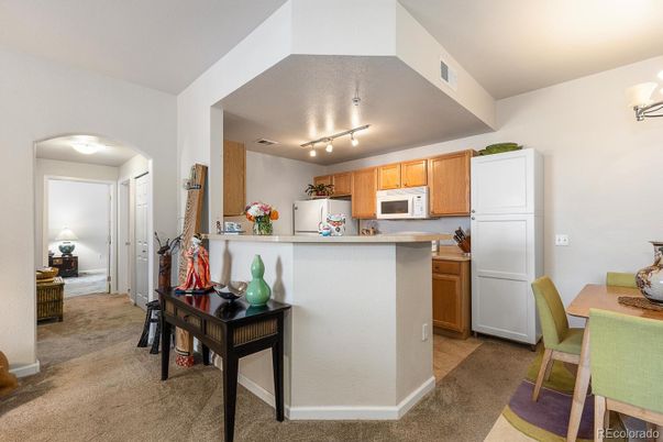Dining room, Interior, Kitchen