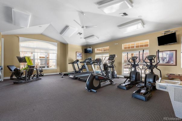Fitness Equipment, Gym, Interior