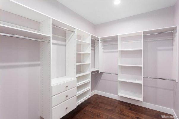 Interior, Recessed Lighting, Walk-in Closets, Wood Texture Flooring