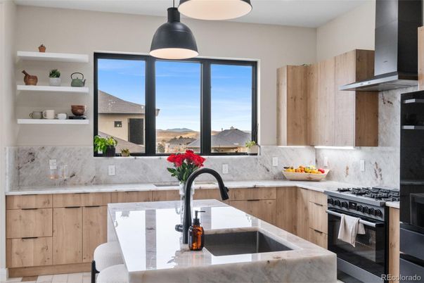 Interior, Kitchen, Pendant Lights, Stainless Steel Appliances