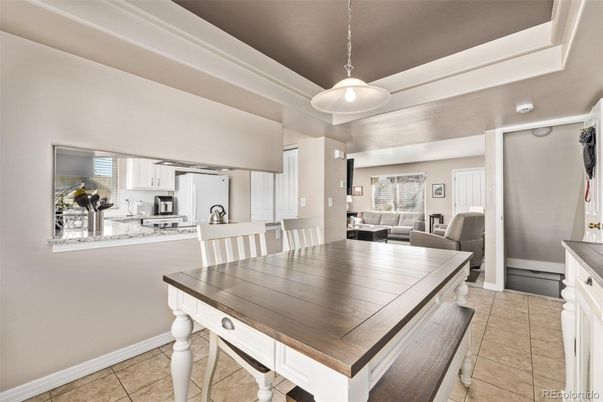 Dining room, Interior, Kitchen, Pendant Lights