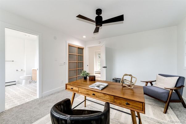Bathroom, Home Office, Interior, Recessed Lighting