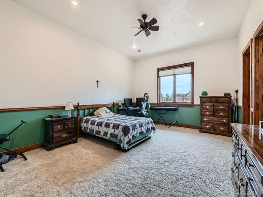 Bedroom, Home Office, Interior, Recessed Lighting
