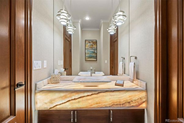 Bathroom, Interior, Pendant Lights, Recessed Lighting