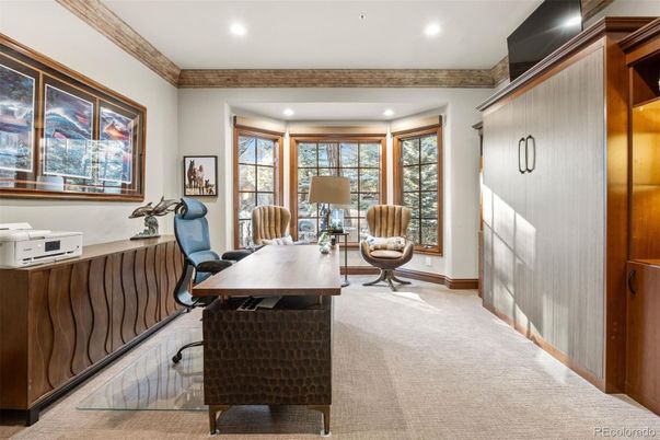 Home Office, Interior, Recessed Lighting