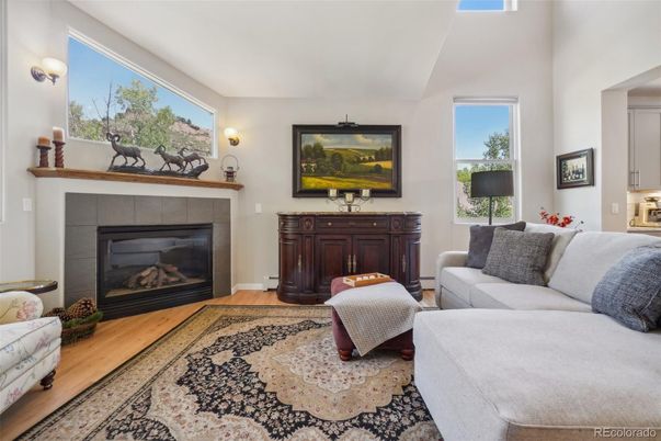Fireplace, Interior, Living room, Wood Texture Flooring