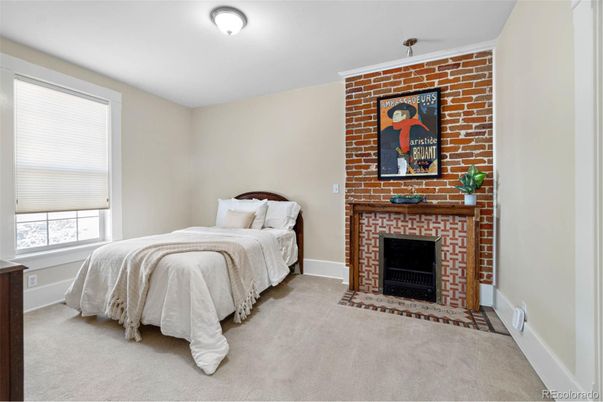 Bedroom, Fireplace, Interior, Stone Walls