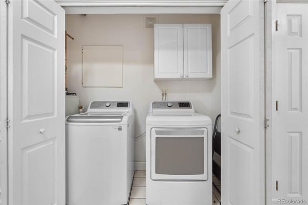 Interior, Washer