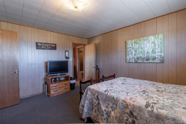 Bedroom, Interior, Wooden Walls