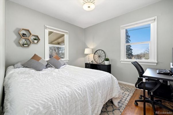 Bedroom, Home Office, Interior, Wood Texture Flooring