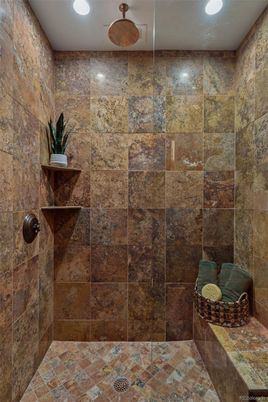Bathroom, Interior, Recessed Lighting