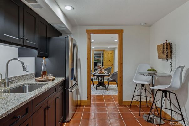 Dining room, Interior, Kitchen, Recessed Lighting
