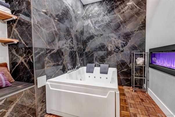 Bathroom, Interior, Marble Walls
