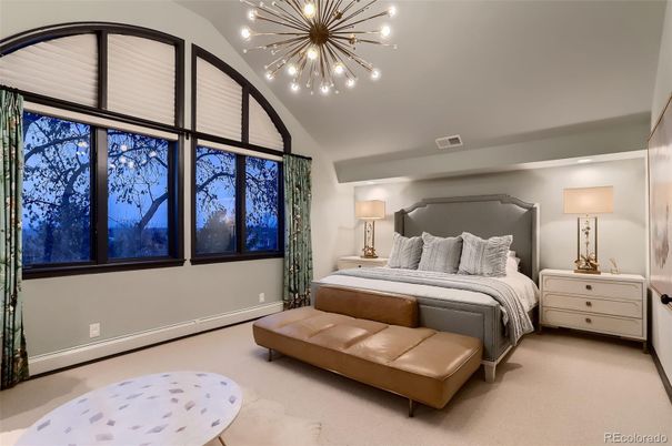 Bedroom, Interior, Pendant Lights