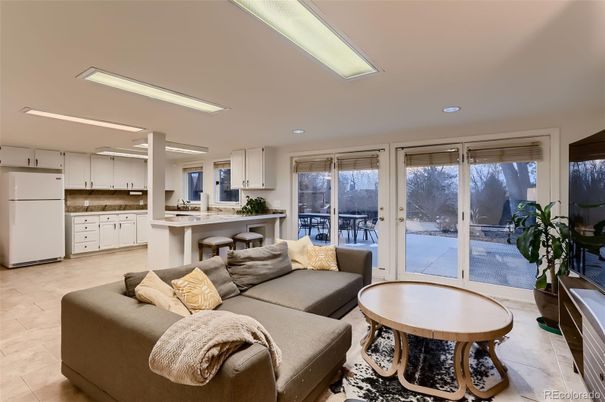 Interior, Kitchen, Living room, Recessed Lighting