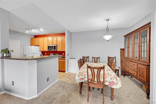 Dining room, Interior, Kitchen, Pendant Lights