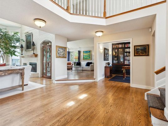 Fireplace, Interior, Wood Texture Flooring